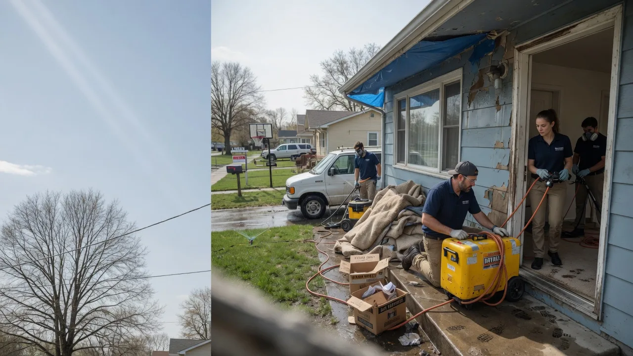 Basement Flood Cleanup in Vanzant, MO near me